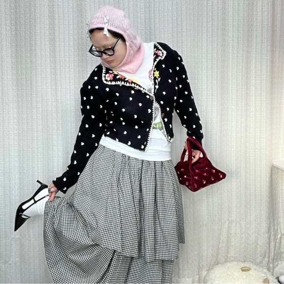 TACH CLOTHING FARAH HAND KNITTED WOOL CARDIGAN - Picture 14 of 14